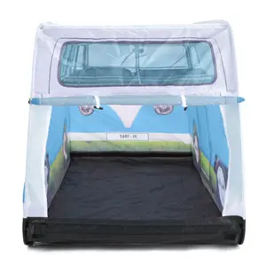 Volkswagen Blue Camper van Pop up 3-man Tent