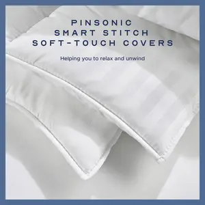 Snuggledown Luxuriously Cosy Hotel 10.5 Tog Duvet + 2 Medium Support Pillows