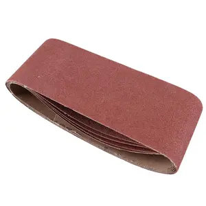 Belt Power Finger File Sander Abrasive Sanding Belts 410mm x 65mm 120 Grit 5 PK