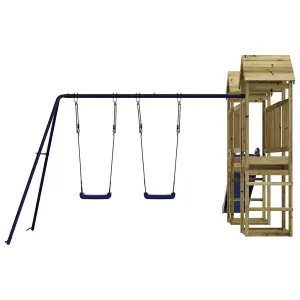 Berkfield Outdoor Playset Impregnated Wood Pine