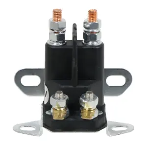 SPARES2GO Universal Solenoid Starter Switch 4 Pole Relay Lawnmower Ride on Mower Tractor