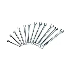 12pc Metric MM Combination Spanner Wrench Extra Long 8mm- 19mm 12pc