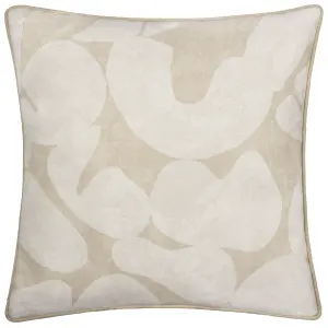 Hoem Brinn Abstract Piped Polyester Filled Cushion