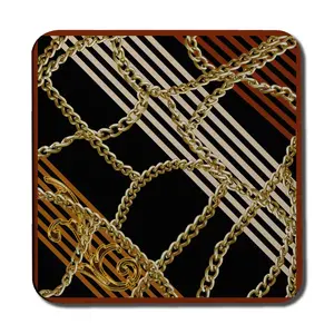 Square 6 Piece Coaster Set (Set of 6)