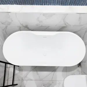 Viktor Benson Quito 1555mm Freestanding Double Ended Bath