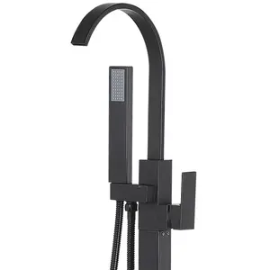 Freestanding Bathtub Faucet RIBBON Black