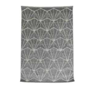 Portland Grey Geometric Large Rug, (L)230cm x (W)160cm