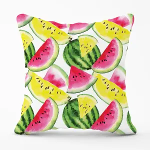 Colourful Melon Pattern Outdoor Cushion 45cm x 45cm