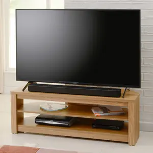 TTAP Memphis MEM-1000-OAK Oak TV Stand (L) 1000mm