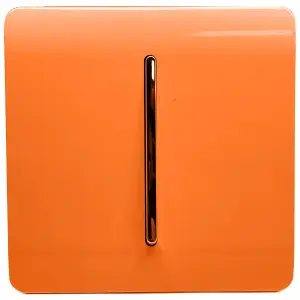 Trendiswitch ORANGE 1 Gang Intermediate Light Switch