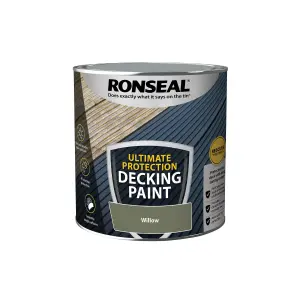 Ronseal Ultimate Protection Matt Willow Decking paint, 2.5L