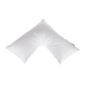 Homescapes Orthopaedic V Shaped Pillow Duck Feather and Down