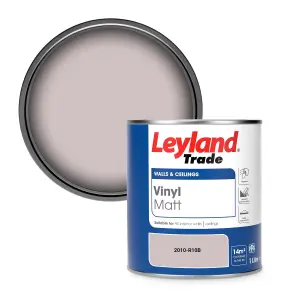 Leyland Trade Vinyl Matt Walls & Ceilings Emulsion Paint (2010-R10B) 1L