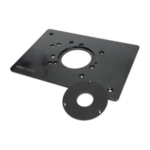 Rockler Aluminium Pro Router Plate for Triton Routers - 8-1/4 x 11-3/4"