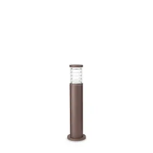 Luminosa Tronco 1 Light Bollard Light Coffee