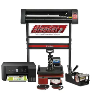 PixMax Da Vinci Bundle 5 in 1 Heat Press, Vinyl Cutter, Printer