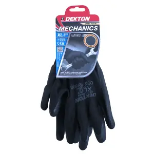 Dekton 12 Pack Mechanics Latex Foam Coated Gloves Size 10/Xl Cat11, En388