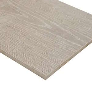 Colours Pine wood Greige Matt Wood effect Porcelain Indoor Wall & floor Tile, Pack of 8, (L)800mm (W)200mm