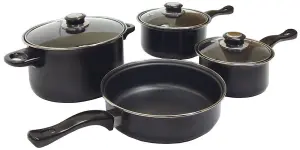 Streetwize Kitchen 7 Piece Cookware Pan Set