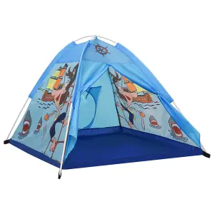 Berkfield Children Play Tent with 250 Balls Blue 120x120x90 cm