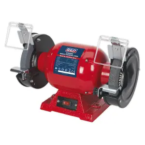 Sealey Bench Grinder 150mm 370W/230V Eye Shields Included 3-Pin Plug BG150XL/96