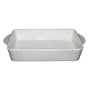 Porcelain Rectangular Carnaby Chelsea Roasting Dish