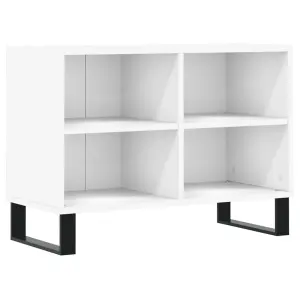 Berkfield TV Cabinet White 69.5x30x50 cm Engineered Wood