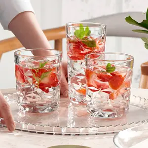 URBNLIVING 290ml Tall Drink Highball Glasses Long Cocktail Water Juice Tumblers Set of 8