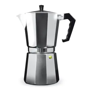 Café Olé Aluminium Espresso Maker for Ground Coffee 3L