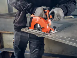 Fein AHKS 18-57 AS 18V Cordless Brushless AMPShare F-Iron Cut 150mm Circular Saw in L-BOXX - 71360461000