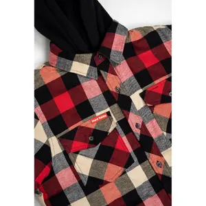 Hard Yakka - Quilted Flannel Shacket - Red - Jacket