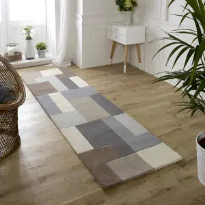 Melrose Lexus Neutral Low Pile Small Area Rug 090/150cm