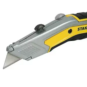 Stanley 15mm Zinc alloy Yellow Retractable knife