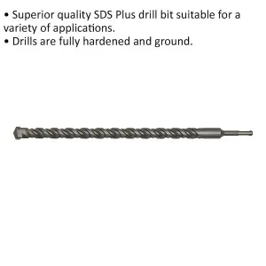 Premium 25mm x 450mm SDS Plus Drill Bit for Smooth Drilling