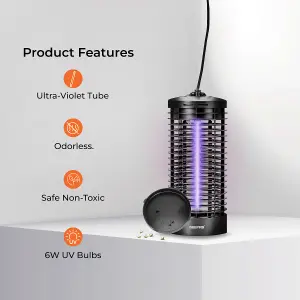 Geepas Mosquito Killer Powerful Fly Zapper Electric Indoor Insect Killer