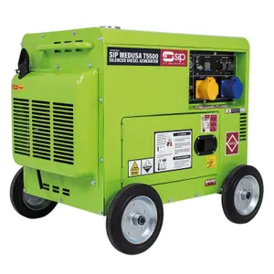 SIP MEDUSA T5500 Silenced Diesel Generator 2 Year Warranty 25153