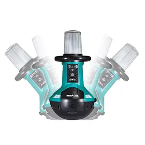 Makita DML810 18v 240v LXT LED Self Balancing Upright Area Work Site Light x 2