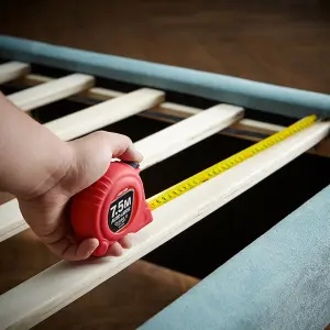 Dekton Hi Vis Red Soft Grip Autolock Tape Measure