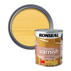 Ronseal Oak Gloss Skirting Wood varnish, 750ml