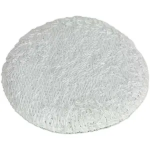 Hook and Loop Backed Microfibre Cloth - 75mm Diameter - Polishing & Buffing