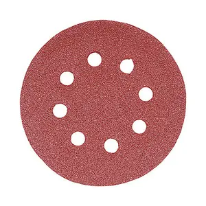 TIMCO Random Orbital Sanding Discs 80 Grit Red - 125mm