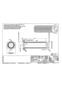 McAlpine BSWFERRULE-41 Sink Strainer Screw 41mm (Silver Colour)