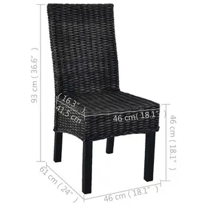 Hessle Dining Chair (Set of 2) Black