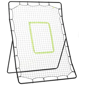 HOMCOM Rebounder Net Kids Adults Baseball Softball Training Aid Goal Play