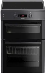 Blomberg HIN651N 60cm Double Oven Electric Cooker With Induction Hob Anthracite