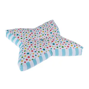 Homescapes Multi Colour Star Floor Cushion