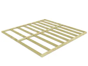 Wooden shed bases 10x10 (W-295cm x D-300cm), made of 38mm x 63mm