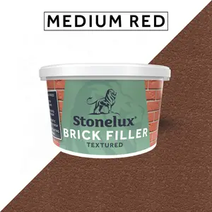 Stonelux Brick Repair Filler 0.7kg Medium Red Filler Brick Effect Filler