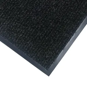 Mighty Mats® Dark Grey Striped Barrier mat, 120cm x 80cm