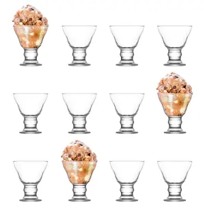 LAV Orion Glass Ice Cream Bowls - 255ml - Pack of 12